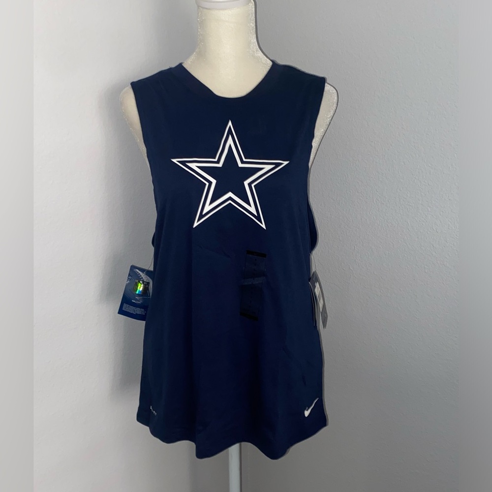Nike Dallas Cowboys Star Logo Tank‎ Top